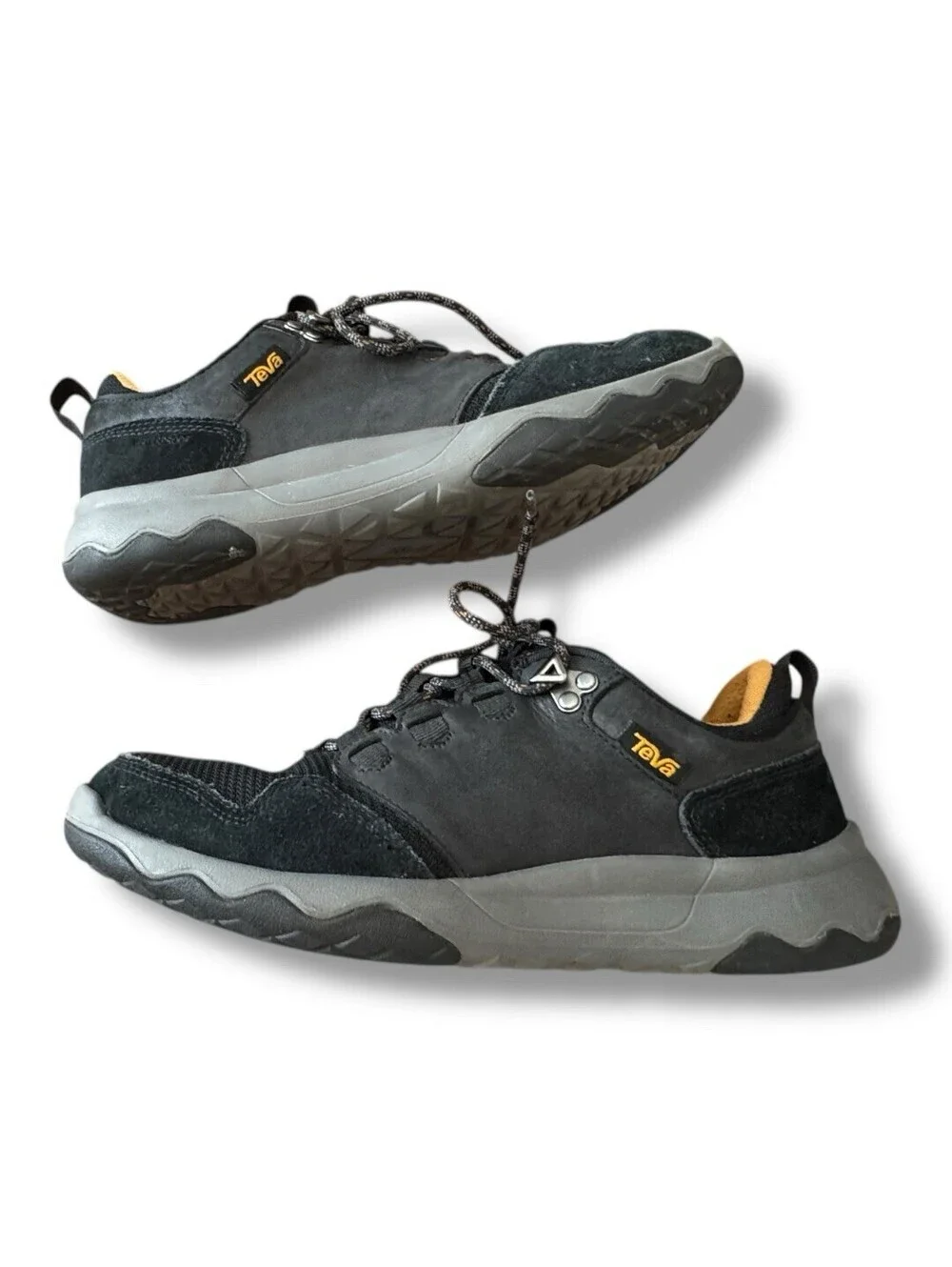 TEVA Arrowood Venture Waterproof Hiking Shoes Black Outdoor Sneaker Men’s Sz 8.5